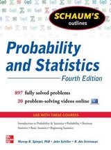 Schaum's Outline of Probability and Statistics - Schiller, John; Srinivasan, R. Alu; Srinivasan, R.; Spiegel, Murray
