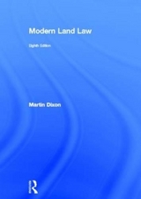 Modern Land Law - Dixon, Martin