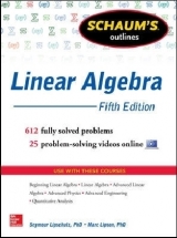 Schaum's Outline of Linear Algebra - Lipschutz, Seymour; Lipson, Marc
