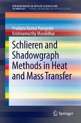 Schlieren and Shadowgraph Methods in Heat and Mass Transfer - Pradipta Kumar Panigrahi, Krishnamurthy Muralidhar