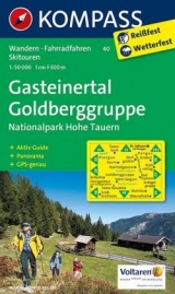 KOMPASS Wanderkarte Gasteinertal - Goldberggruppe - Nationalpark Hohe Tauern - KOMPASS-Karten GmbH