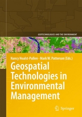 Geospatial Technologies in Environmental Management - 