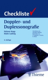 Checkliste Doppler- und Duplexsonografie - Kopp, Helmut; Ludwig, Malte