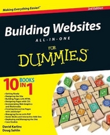 Building Websites All-in-One For Dummies - Karlins, David; Sahlin, Doug