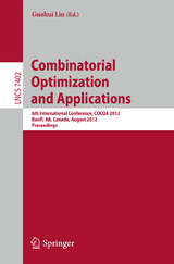 Combinatorial Optimization and Applications - 