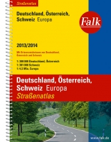 Falk Straßenatlas Deutschland, Österreich, Schweiz, Europa 2013/2014 - 