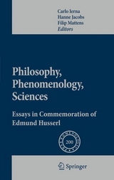 Philosophy, Phenomenology, Sciences - 