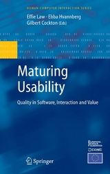 Maturing Usability - 