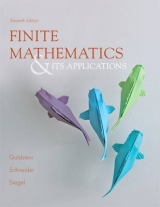 Finite Mathematics & Its Applications - Goldstein, Larry J.; Schneider, David I.; Siegel, Martha J.