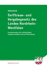 Tariftreue- und Vergabegesetz des Landes Nordrhein-Westfalen - Thomas Dünchheim