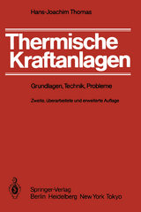 Thermische Kraftanlagen - Thomas, H.-J.