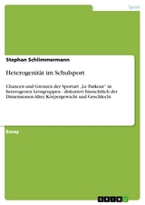 Heterogenität im Schulsport - Stephan Schlimmermann