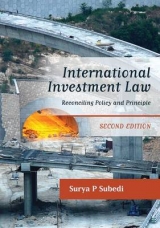 International Investment Law - Subedi, Surya P, KC