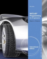 MATLAB Programming for Engineers, International Edition - Chapman, Stephen