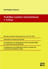 Praktiker-Lexikon Umsatzsteuer - Radeisen, Rolf-Rüdiger