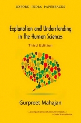 Explanation and Understanding in the Human Sciences - Mahajan, Gurpreet