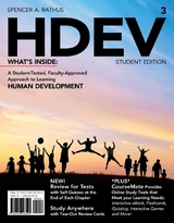 HDEV3 (with CourseMate Printed Access Card) - Rathus, Spencer