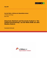 Historische Wahrheit und literarische Freiheit in "Die Catilina-Verschwörung" aus der Reihe SPQR von John Maddox Roberts - Anja Zill