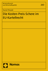 Die Kosten-Preis-Schere im EU-Kartellrecht - Daniel Petzold