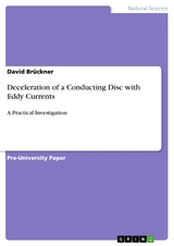 Deceleration of a Conducting Disc with Eddy Currents - David Brückner