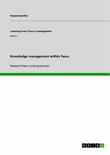 Knowledge management within Tesco - Payam Haerifar