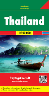 Thailand, Autokarte 1:900.000 - Freytag-Berndt und Artaria KG