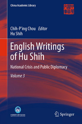 English Writings of Hu Shih - Hu Shih