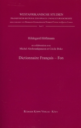 Dictionnaire Français–Fon - Hildegard Höftmann