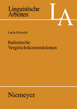 Italienische Vergleichskonstruktionen -  Lucia Grimaldi