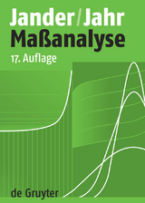 Maßanalyse - Gerhart Jander, Karl-Friedrich Jahr