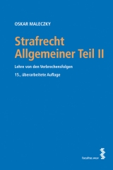 Strafrecht Allgemeiner Teil II - Maleczky, Oskar