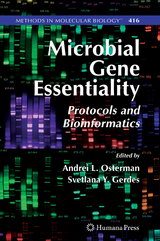 Microbial Gene Essentiality: Protocols and Bioinformatics - 