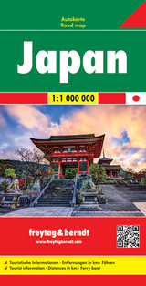 Japan, Autokarte 1:1 Mio. - 