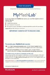 MyLab Math -- Glue-in Access Card - Pearson Education