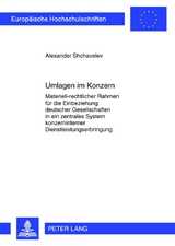 Umlagen im Konzern - Alexander Shchavelev