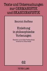 Einleitung in philosophische Vorlesungen - Henrich Steffens