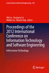 Proceedings of the 2012 International Conference on Information Technology and Software Engineering - 