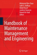 Handbook of Maintenance Management and Engineering - 