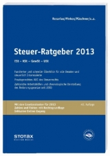 Steuer-Ratgeber 2013 - Boeddinghaus, Claudia; Niermann, Walter; Henseler, Frank; Pinkos, Erich; Püschner, Wolfgang; Spahn, Marcus; Rosarius, Lothar