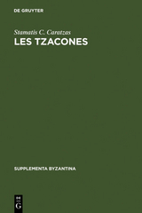 Les Tzacones - Stamatis C. Caratzas