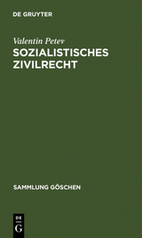 Sozialistisches Zivilrecht - Valentin Petev