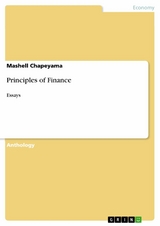 Principles of Finance - Mashell Chapeyama