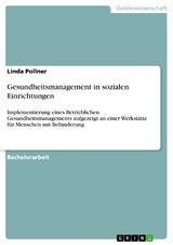 Gesundheitsmanagement in sozialen Einrichtungen - Linda Pollner