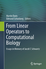 From Linear Operators to Computational Biology - 