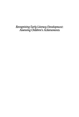 Recognising Early Literacy Development - Cathy Nutbrown