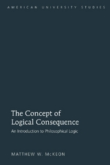 The Concept of Logical Consequence - Matthew W. McKeon
