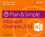 Microsoft OneNote 2013 Plain & Simple - Weverka, Peter