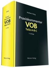 Praxiskommentar zur VOB Teile A,B,C - Herig, Norbert
