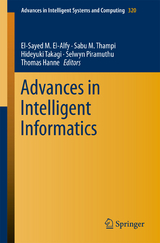 Advances in Intelligent Informatics - 