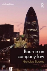 Bourne on Company Law - Bourne, Nicholas